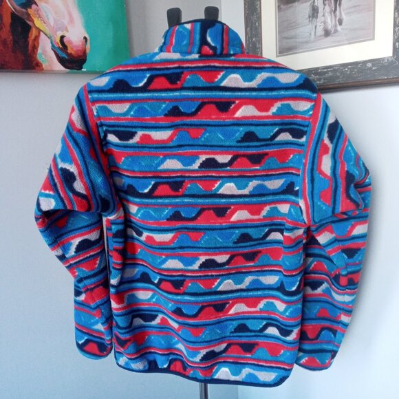Patagonia Synchilla Snap-T Pullover Delta Navy Blue Fleece Size Small - Picture 3 of 8